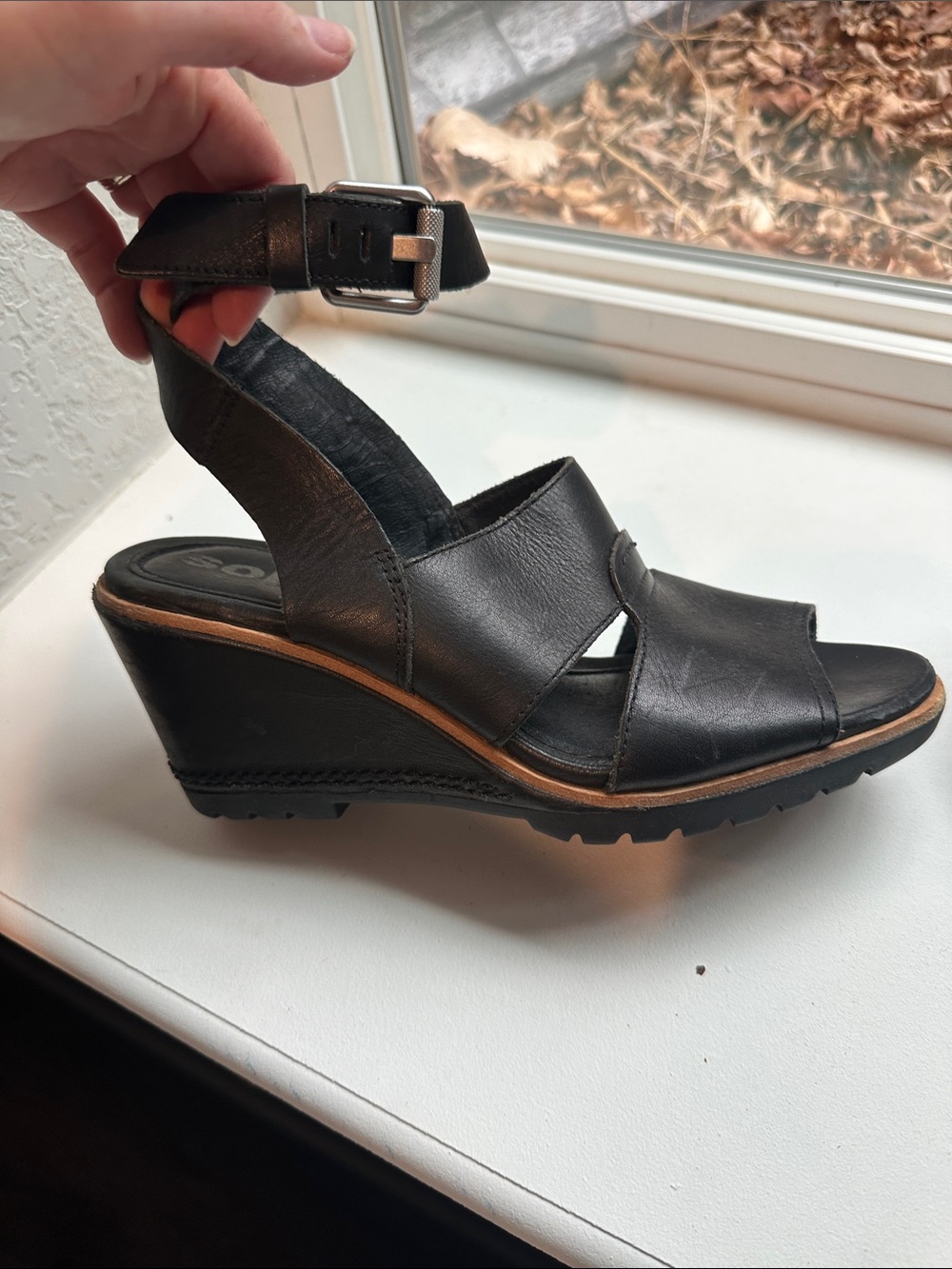 Sorel wedge sandals - Picture 2 of 7